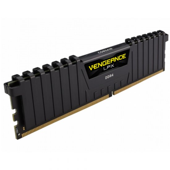 CORSAIR VENGEANCE BLACK LPX GAMING 8GB (1x8GB) 3200Mhz DDR4 Soğutuculu CL16 Pc Ram CMK8GX4M1E3200C16