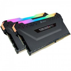 CORSAIR VENGEANCE RGB PRO 32GB (2x16GB) 3200Mhz DDR4 Soğutuculu CL16 Pc Ram CMW32GX4M2C3200C16 Siyah
