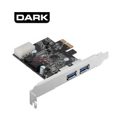 Dark DK-AC-U3P21 2 Port 2XHARİCİ VE 1X19 PİN Pcı Express Kart PCI EXP X1 KART