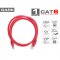 DARK DK-CB-NT6U100R Cat6 Utp ( 1 Metre ) %100 Bakır Kırmızı Patch Kablo