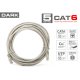 DARK DK-CB-NT6U500G Cat6 Utp ( 5 Metre ) %100 Bakır Gri Patch Kablo