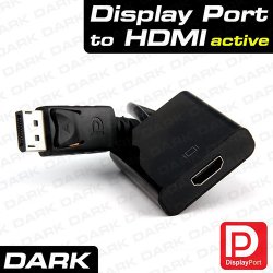 Dark DK-HD-ADPXHDMIAC Display Port To HDMI Aktif Dönüştürücü Adaptör