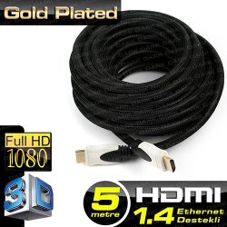 DARK DK-HD-CV14L500 Hdmi to Hdmi ( 5 Metre ) Altın Uç Görüntü Kablosu