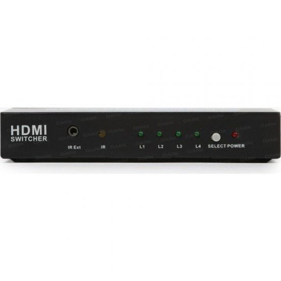 Dark DK-HD-SW4X1K 5 Port 4K HDMI Çoklayıcı Switch Uzaktan Kumandalı