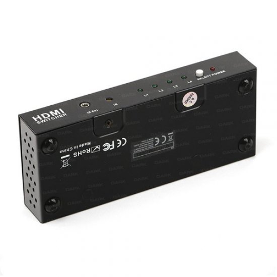 Dark DK-HD-SW4X1K 5 Port 4K HDMI Çoklayıcı Switch Uzaktan Kumandalı