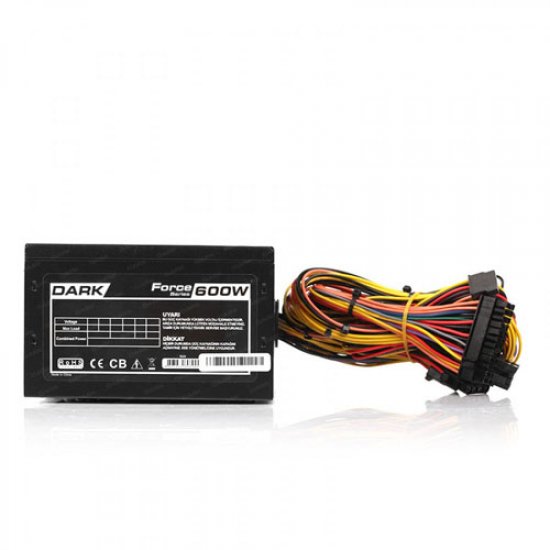 DARK Force Serisi DKPS600C1 600W Atx PSU 12 Cm Fan DARK Force Serisi DKPS600C1 600W Atx PSU 12 Cm Fan