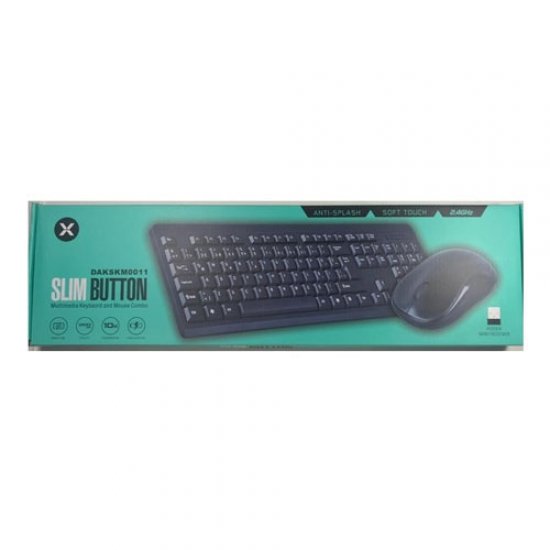 DEXIM 8133 Kablosuz Klavye/Mouse Set DAKSKM0011