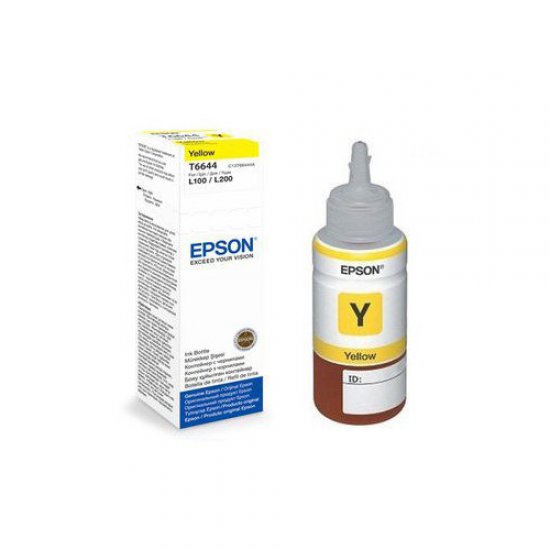 EPSON C13T66444A 70ML Sarı Mürekkep Kartuş