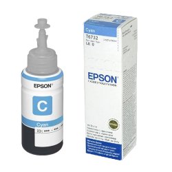 EPSON C13T67324A 70 ML. Mavi Mürekkep Kartuş (Tanklı) L800 Modelleri