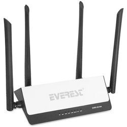 EVEREST EWR-521N4 2 Port 2.4GHz 300Mbps Repeater Access Point / Router 4xAnten
