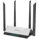 EVEREST EWR-521N4 2 Port 2.4GHz 300Mbps Repeater Access Point / Router 4xAnten