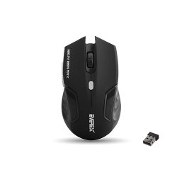 Everest KM-230 2,4 GHz kablosuz Usb Nano Alıcılı Siyah Mouse
