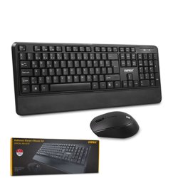 EVEREST KM-6176 OFFICAL Combo Q Kablosuz Siyah Multımedıa Klavye/Mouse Set