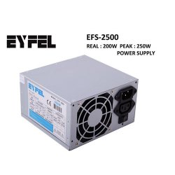 EYFEL EFS-2500 250W PEAK Atx Power Supply 8 Cm Fan