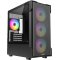 FAZEON F1 650W 80+ BRONZE Mesh 4x120mm Rainbow Fanlı mATX Bilgisayar Kasası