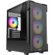 FAZEON F1 650W 80+ BRONZE Mesh 4x120mm Rainbow Fanlı mATX Bilgisayar Kasası