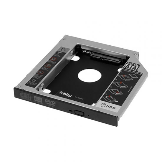 FRISBY 2.5 FA-7830NF (NTB DVD YUVA MONTE) SATA/SSD 12.7mm Harddisk Kutusu