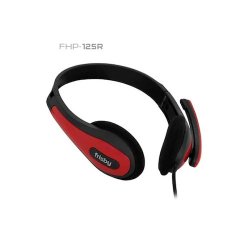 FRISBY FHP-125R Mikrofonlu Kulaklık Siyah/Kırmızı