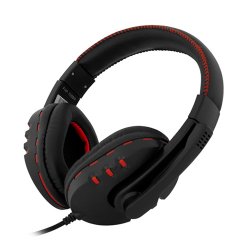 FRISBY FHP-720BR Stereo Mikrofonlu Kulaklık Siyah/Kırmızı