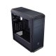 FSP CMT120A PSU Yok Mid Tower Gaming Kasa Siyah Pencereli