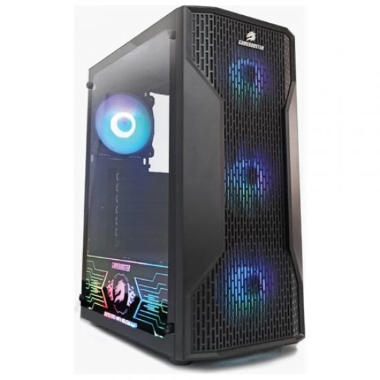 GAMEBOOSTER GB-G3309B 550W 80+ . Siyah USB 3.0, Mesh, RGB Fan Atx Kasa GAMEBOOSTER GB-G3309B 550W 80+ . Siyah USB 3.0, Mesh, RGB Fan Atx Kasa