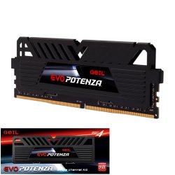 GEIL Evo Potenza AMD Edition 16GB 3000Mhz DDR4 CL16 Gaming PC Ram GAPB416GB3000C16ASC (1.35V)