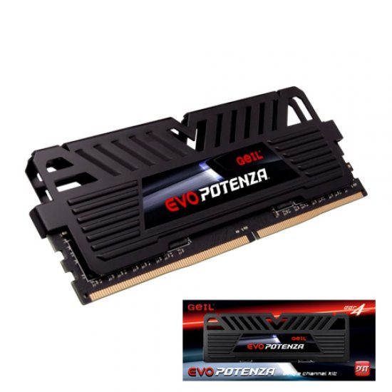 GEIL Evo Potenza AMD Edition 16GB 3200Mhz DDR4 CL16 Gaming PC Ram GAPB416GB3200C16BSC (1.35V)