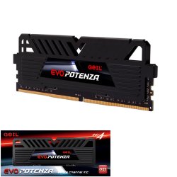 GEIL Evo Potenza AMD Edition 8GB 3200Mhz DDR4 CL16 Gaming PC Ram GAPB48GB3200C16ASC