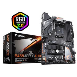 GIGABYTE AMD B450 AORUS ELITE B450 DDR4 HDMI DVI PCIE 16X V3.0 AM4 SATA3 M2 PCIE NVME