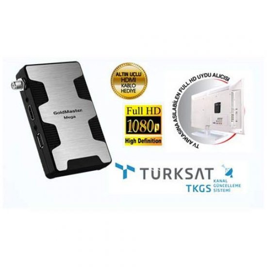 GOLDMASTER Flash Micro FULL HD Uydu Alıcısı