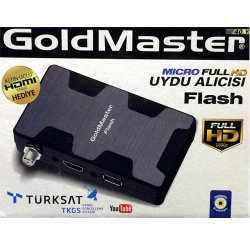 GOLDMASTER Mega Micro FULL HD Uydu Alıcısı