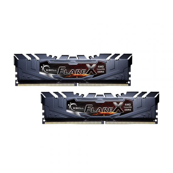 GSKILL Flare X 32GB (2x16GB) DDR4 3200Mhz CL16 Pc Ram F4-3200C16D-32GFX