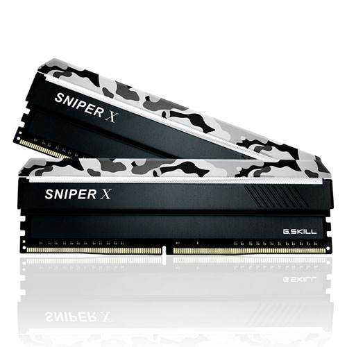 GSKILL SniperX Gri Kamuflaj 16GB (2x8GB) 3000Mhz DDR4 CL16 Pc Ram