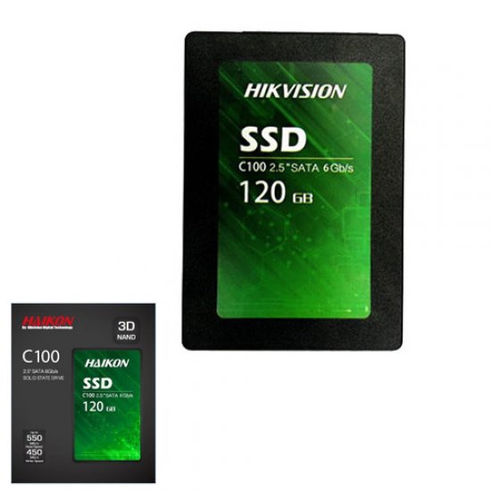 HIKVISION C100 Serisi 2.5 120GB Ssd Disk SATA3 550-470MB/S HS-SSD-C100/120G