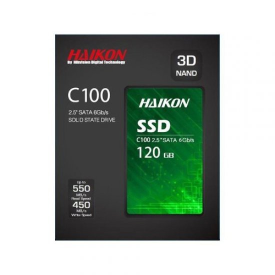 HIKVISION C100 Serisi 2.5 120GB Ssd Disk SATA3 550-470MB/S HS-SSD-C100/120G