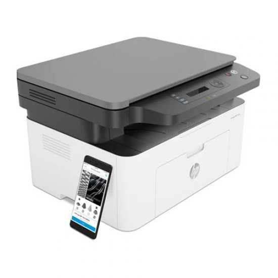 HP 4ZB83A LaserJet 135W Mono A4 Yazıcı Fotokopi Tarayıcı 20 ppm S/B USB 2,0 , Wi-fi