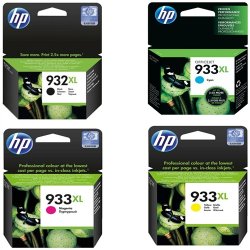 HP 932XL-933XL Multipack Siyah-Sarı-Mavi-Kırmızı Avantaj Kartuş Seti