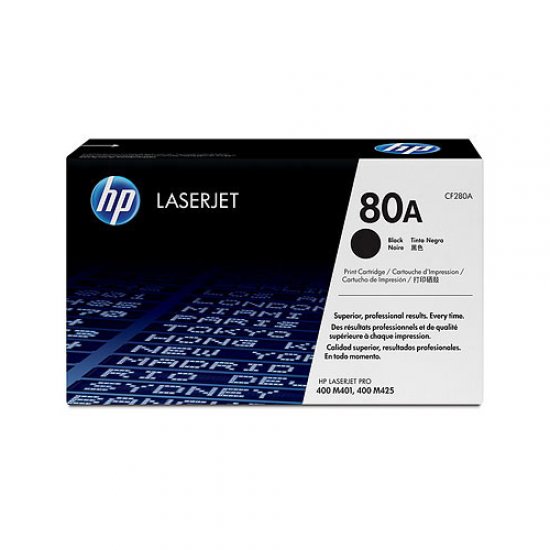 Hp CF280A (80A) Toner 2.700 Sayfa Siyah