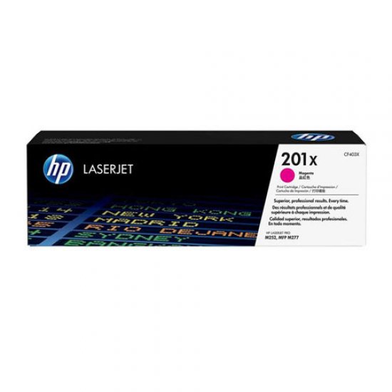 Hp CF403X (201X) Yüksek Kapasiteli Toner 2.300 Sayfa Magenta