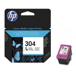 HP N9K05A 304 3 Renk Mürekkep Kartuş