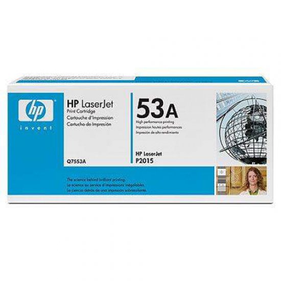 Hp Q7553A (53A) Toner 3.000 Sayfa Siyah LaserJet P2015 Serisi,P2014, 2727nfs,2727nf