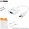 Hytech HY-HV45 HDMI to VGA + Audio Micro Usb Çevirici