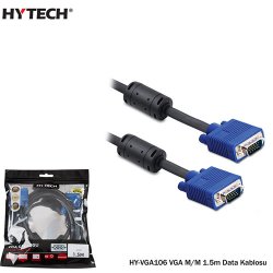 Hytech HY-VGA106 E/E ( 1.5 Metre ) VGA Görüntü Kablosu