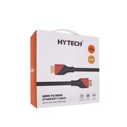 Hytech HY-XHDM30 Hdmi to Hdmi ( 30 Metre ) Altın Uçlu 24K 1.4 Ver. 3D Görüntü Kablosu