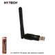 Hytech HY-XW5370 150Mbps USB Kablosuz Adaptör Antenli