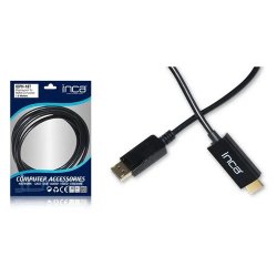 INCA IDPH-18T DISPLAYPORT TO HDMI KABLO 1.8MT