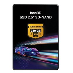 INNO3D SUPER SPEED 2.5 240GB SATA3 520-460MB/s 3D NAND SSD DISK (52808-240GB-INNO)