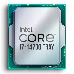 INTEL CORE i7 14700 20 CORE 3.40 GHz 33MB 1700P 65W TRAY (KUTUSUZ) (FANSIZ) (14. Nesil) (VGA) 
