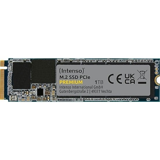 INTENSO PREMIUM 1TB NVMe PCIe Gen3x4 M.2 2100/1700/MB/s SSD DISK