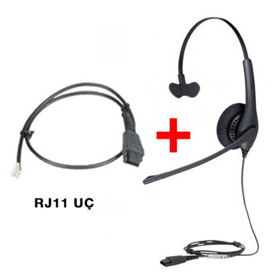 JABRA Mono QD NC Mikrofonlu Kulaklık BIZ 1500 JABRA Mono QD NC Mikrofonlu Kulaklık BIZ 1500